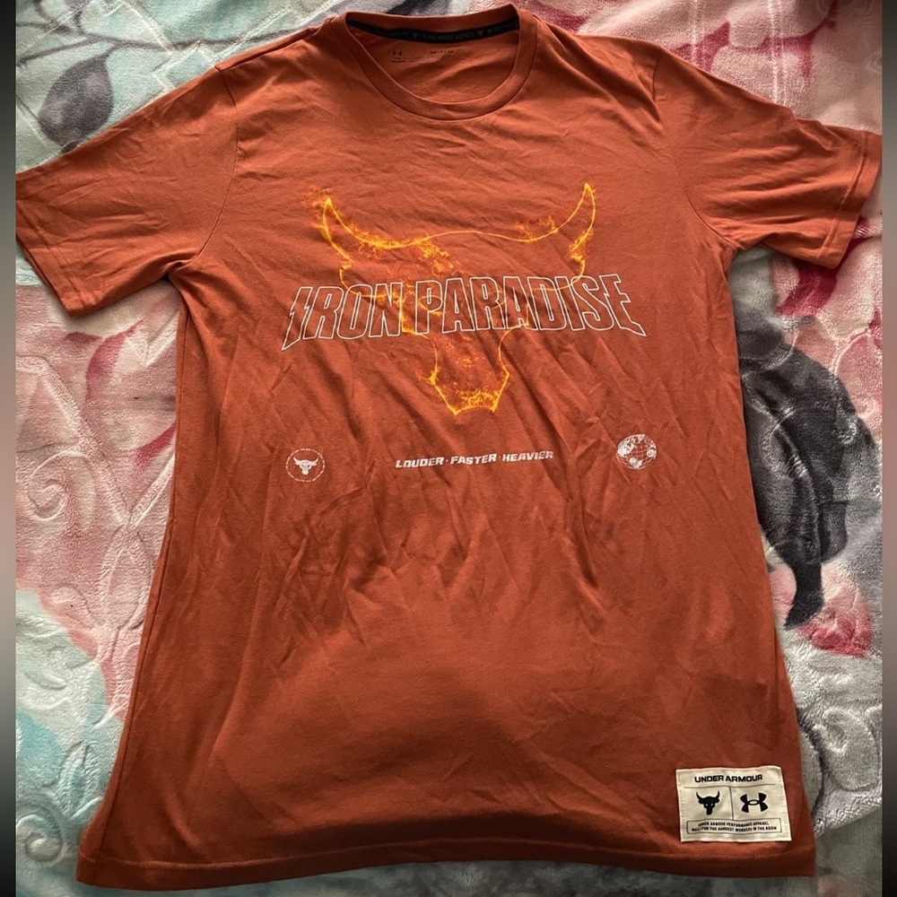 Under Armour Project Rock Worldwide Disruption T-shirt!
